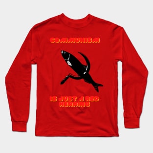 Just a red herring (txt) Long Sleeve T-Shirt